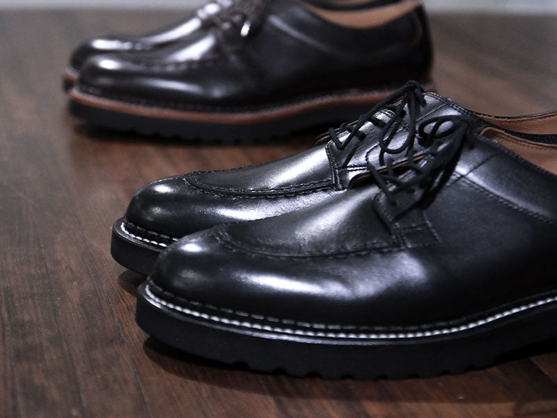 美品 エゴトリッピング DERBIMOD レザーシューズ サイズ9 ブラック DERBIMOD オールマイティーなレザーシューズのリリース EGO TRIPPING