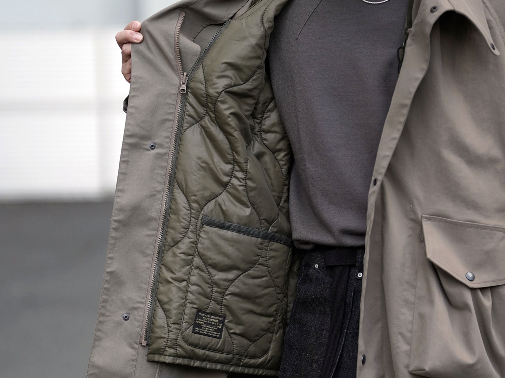 EGO TRIPPING / REVERSIBLE LINING JACKET エゴトリッピング