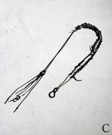 NARROW ROPE LEATHER MIX