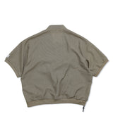 Mesh Linen Baseball Shirt