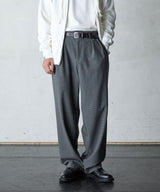 EGO TRIPPING エゴトリッピング / TAPERTECH テーパーテック ワイドウールパンツ ワイドパンツ