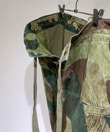 50s BELGIAN ARMY BRUSH STROKE CAMO TROUSERS DEAD STOCK