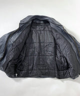 70/80's FRENCH AIR FORCE LEATHTER PILOT JACKET-C