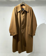 80's VINTAGE BURBERRY Balmacaan Coat cashmere 80年代 ヴィンテージバーバーリー バルマカーンコート