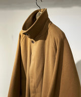 80's VINTAGE BURBERRY Balmacaan Coat cashmere 80年代 ヴィンテージバーバーリー バルマカーンコート
