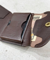 Cramp COMPACT WALLET Italian Shrink leather