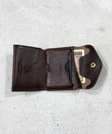 Cramp COMPACT WALLET Italian Shrink leather