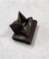 Cramp COMPACT WALLET Italian Shrink leather