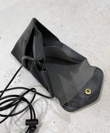 Cramp COMPACT WALLET Italian Shrink leather 2way