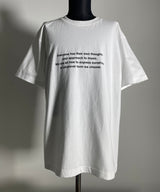 POET MEETS DUBWISE ポエトミーツダブワイズ / SCA T-SHIRT SCA Tシャツ SILENT POETS