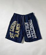 REMAKE CORDUROY SHORT PANTS-04 / REMAKE SWEAT SHORT PANTS-04 リメイクスウェットショートパンツ-04 NFL スウェットパンツ
