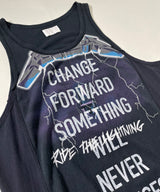 CHANGES チェンジーズ / REMAKE TANK TOP-08 リメイクタンクトップ-08 バンドT 古着リメイク