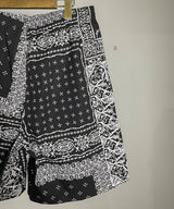 髑髏 bandana shorts L