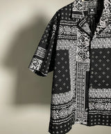 髑髏 bandana S/S shirt M