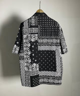 髑髏 bandana S/S shirt M