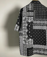 髑髏 bandana S/S shirt M