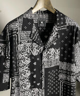 髑髏 bandana S/S shirt L