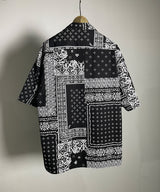 髑髏 bandana S/S shirt L