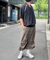 Mesh Linen Baseball Shirt