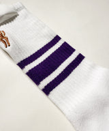 Skater Socks Embroidery Fawn