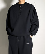 Modern Thermal Henley Neck