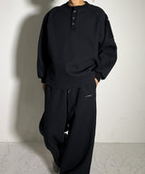 Modern Thermal Henley Neck