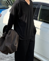 MERINO V NECK