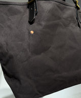 CANVAS×LEATHER TRAVEL TOTE BAG