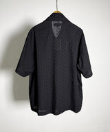 odd FLOWER ZIP SHIRT