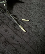 odd FLOWER ZIP SHIRT