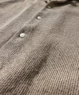 WASHI OPEN COLLAR SHIRT KNIT