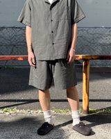 LINEN HAREM SHORT PANTS