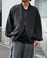 SILK BOMBER JACKET