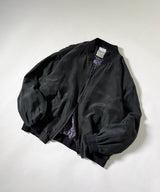 SILK BOMBER JACKET