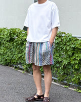 MOZAIC PILE SHORTS