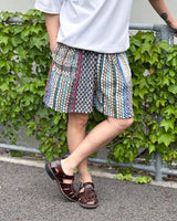 MOZAIC PILE SHORTS