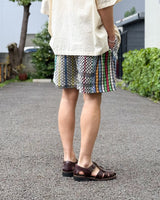 MOZAIC PILE SHORTS