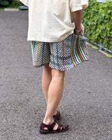 MOZAIC PILE SHORTS