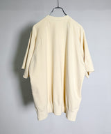RUGLAN CUT SS SWEAT