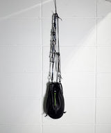 KINCHAKU LEATHER BLACK SMOOTH