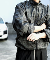 EGO TRIPPING エゴトリッピング / PRESENCE ZIP BLOUSON camo プレゼンス ジップブルゾン カモ ナイロンブルゾン