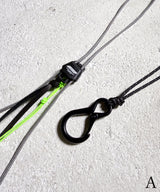 NARROW ROPE LEATHER MIX