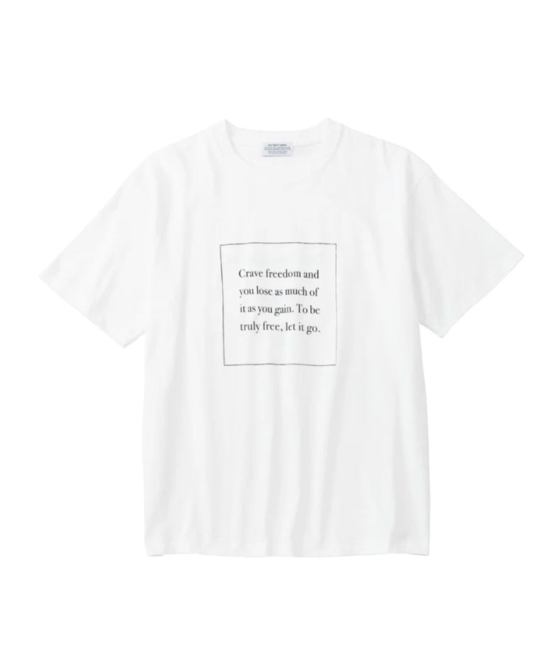 POET MEETS DUBWISE ポエトミーツダブワイズ / WORDS BY MADOKI T-SHIRT ワーズバイマドキTシャツ SILENT POETS FIB JOURNAL