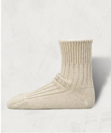 Organic Ribbed Socks Short Length