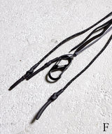 NARROW ROPE LEATHER MIX