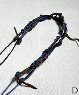 NARROW ROPE LEATHER MIX