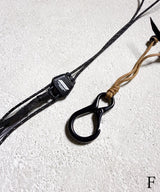 NARROW ROPE LEATHER MIX