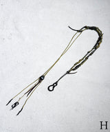 NARROW ROPE LEATHER MIX