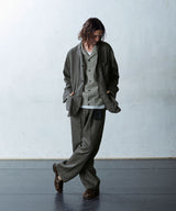 EGO TRIPPING エゴトリッピング / SUCK JACKET サックジャケット リネンジャケット セットアップ