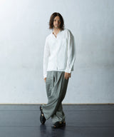 EGO TRIPPING エゴトリッピング / LINEN STAND JACKET リネン スタンドジャケット リネンシャツ